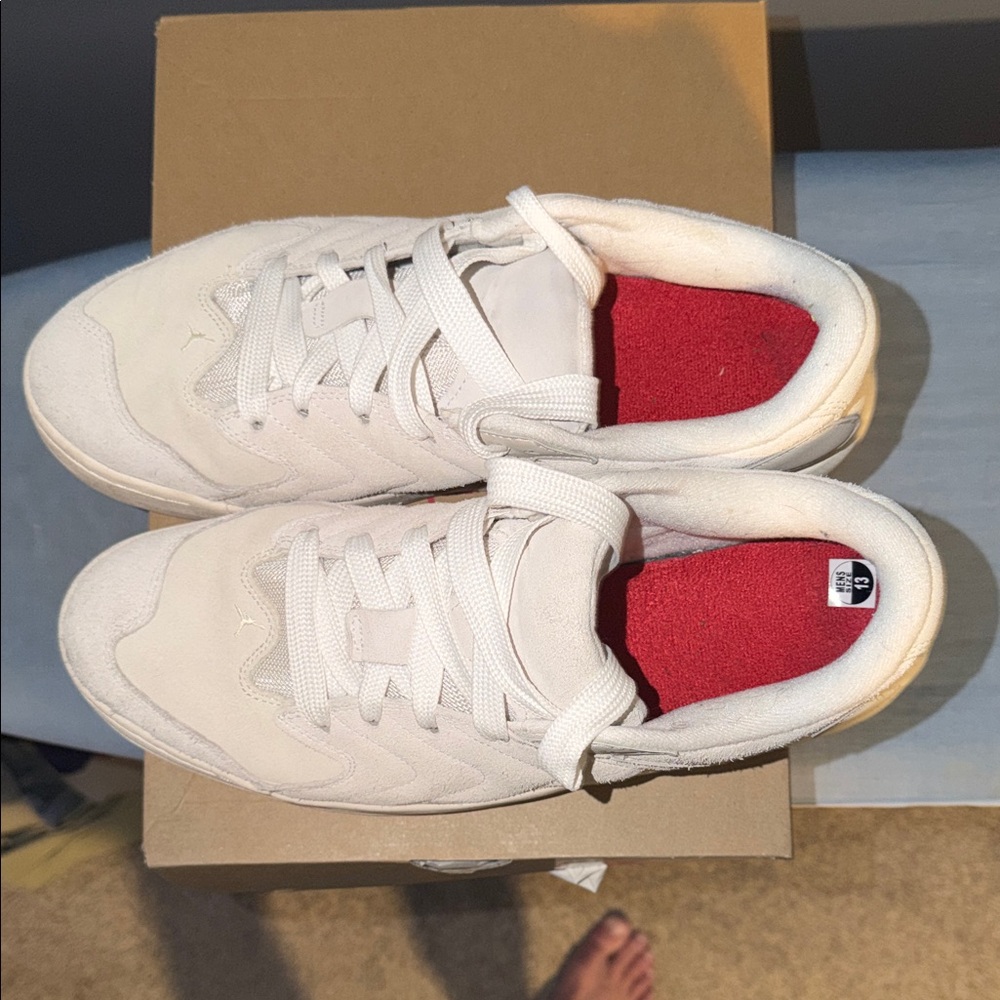Jordan Session Cream Sneakers Size 13 - Picture 8 of 9